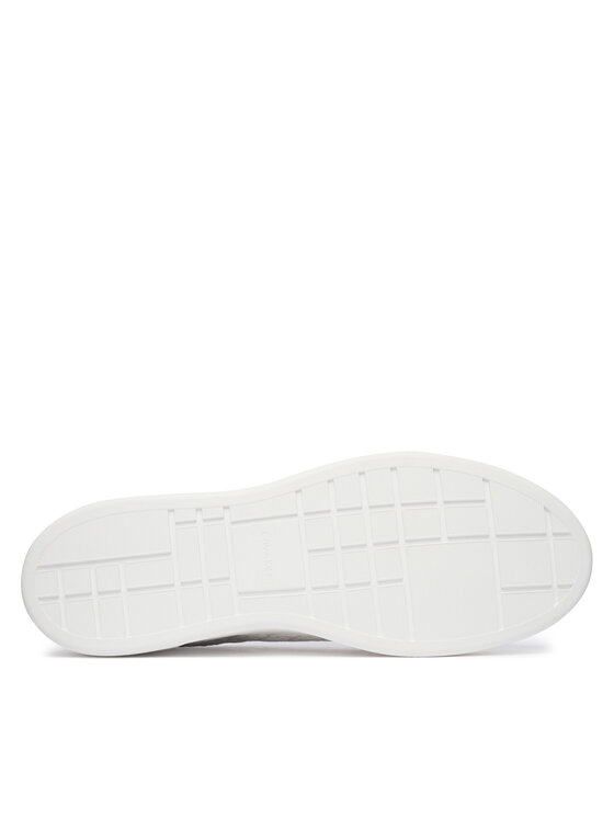 Calvin Klein Laisvalaikio batai Calvin Klein Beasket Cup Oxf Lup Hf Aop Lth HM0HM02132 Balta
