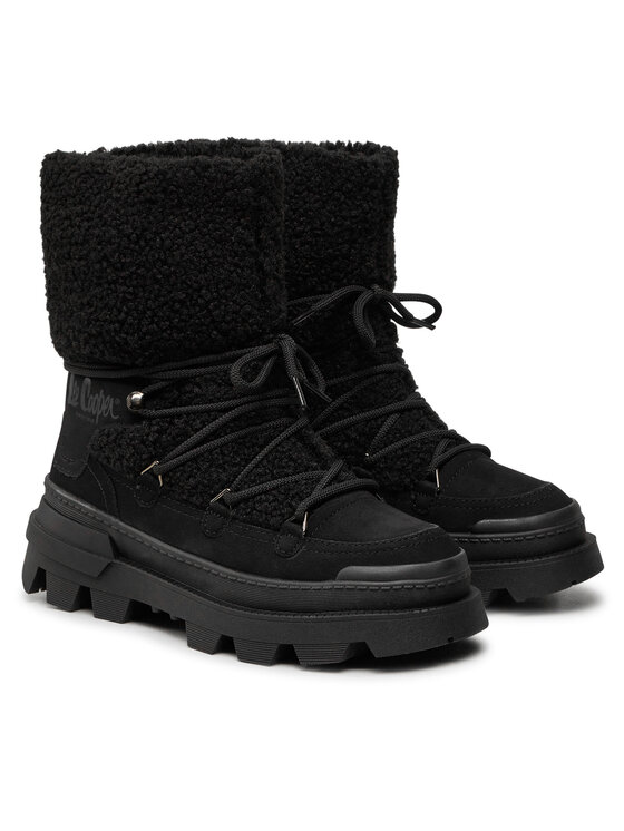 Lee Cooper Gležnjarji Lee Cooper LCJ-24-47-3148LA Črna