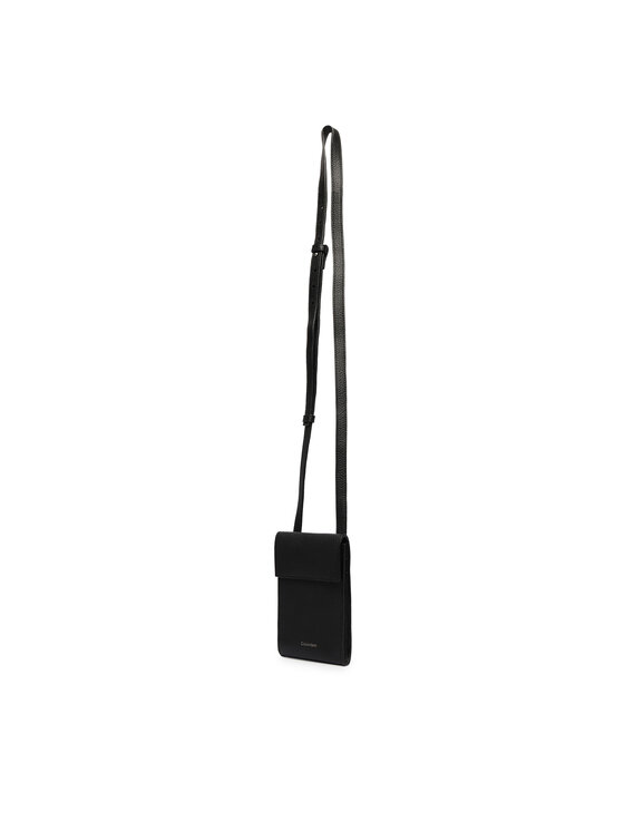 Calvin Klein Taška na telefon Calvin Klein Foil Emboss Phone Crossbody LV04D1275G Černá