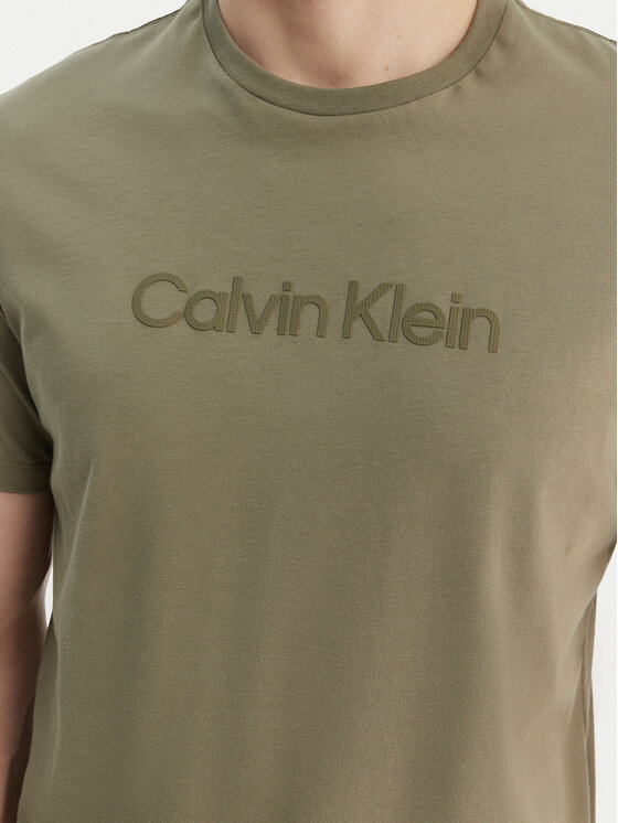 Calvin Klein Calvin Klein Camiseta LV04LF810G Verde Regular Fit