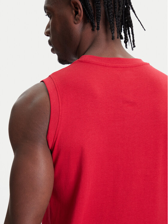 Kappa Kappa Tank top Logo Corpo Cadwal 303HZB0 Crvena Regular Fit
