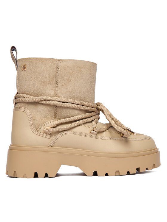 Tommy Hilfiger Sniega zābaki Tommy Hilfiger FW0FW08996 Bēšs