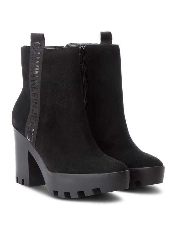 Calvin Klein Jeans Botine Calvin Klein Jeans Serina RE9768 Negru