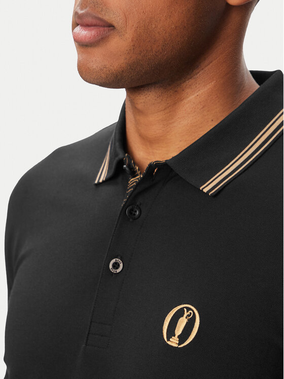 BOSS BOSS Polo Paddy_The_Open-26 50566997 Negro Regular Fit