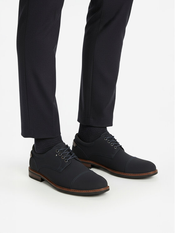 Lanetti Pantofi Lanetti CEO-LOBO-01 MBS Bleumarin