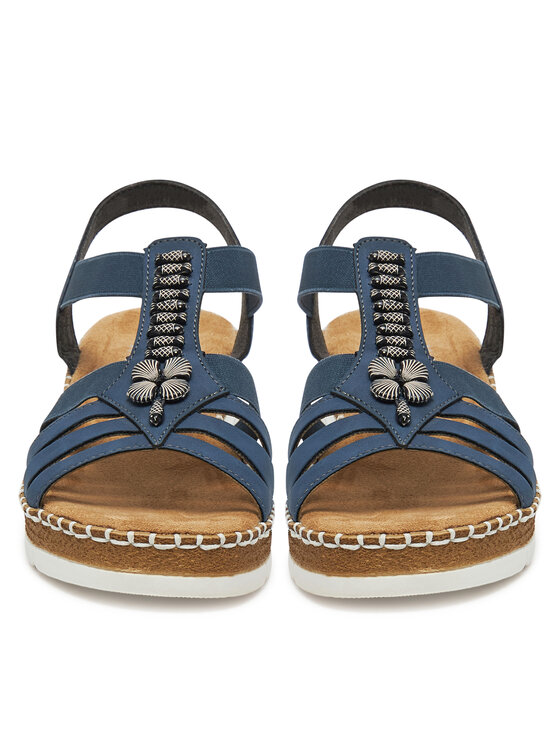 Rieker Sandale Rieker CEO-V1206-14 Bleumarin