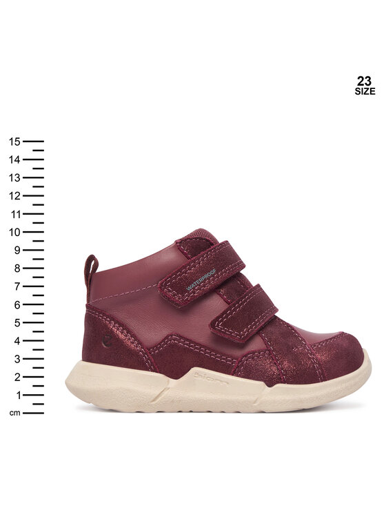 ECCO Bakancs ECCO Biom 2.2 Infant 71080153833 Bordó