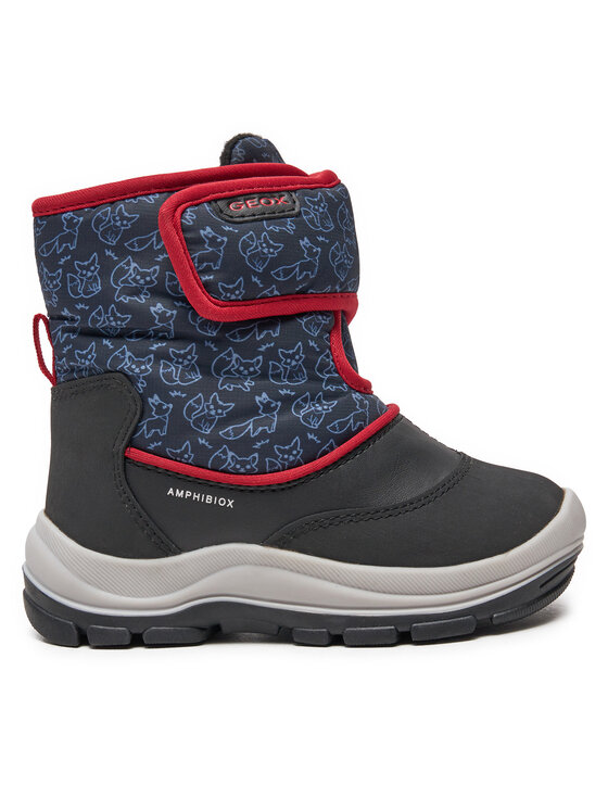 Geox Cizme de zăpadă Geox B Flanfil Boy B Abx B263VE 0BCMN C0048 S Negru