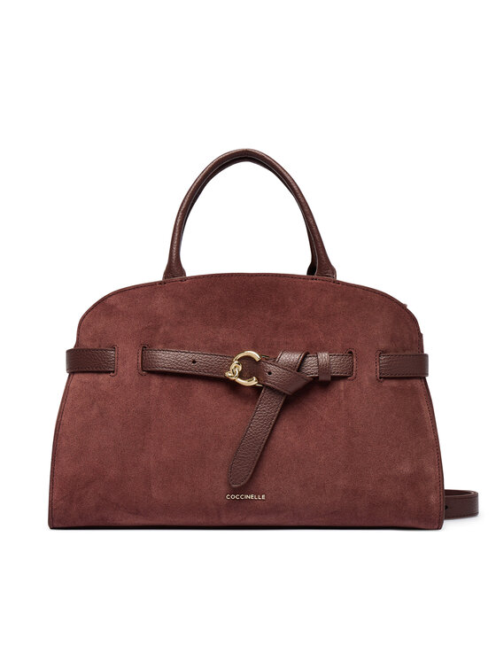 Coccinelle Сумка Coccinelle TLB Coccinellesabine Suede Bi E1 TLB 18 04 01 Бордовий