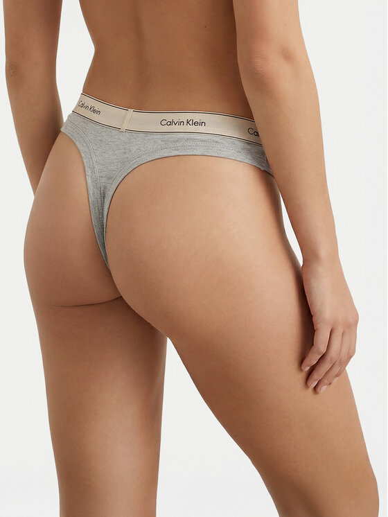 Calvin Klein Calvin Klein Tangas LV00QF8771 Gris