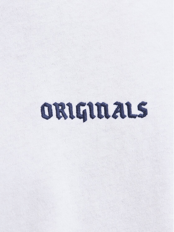 Jack & Jones Jack & Jones Camiseta Meadows Minimal 12283630 Blanco Loose Fit