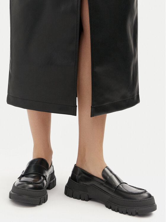 Weekend Max Mara Loafers Weekend Max Mara Conero 2425526015600 Μαύρο