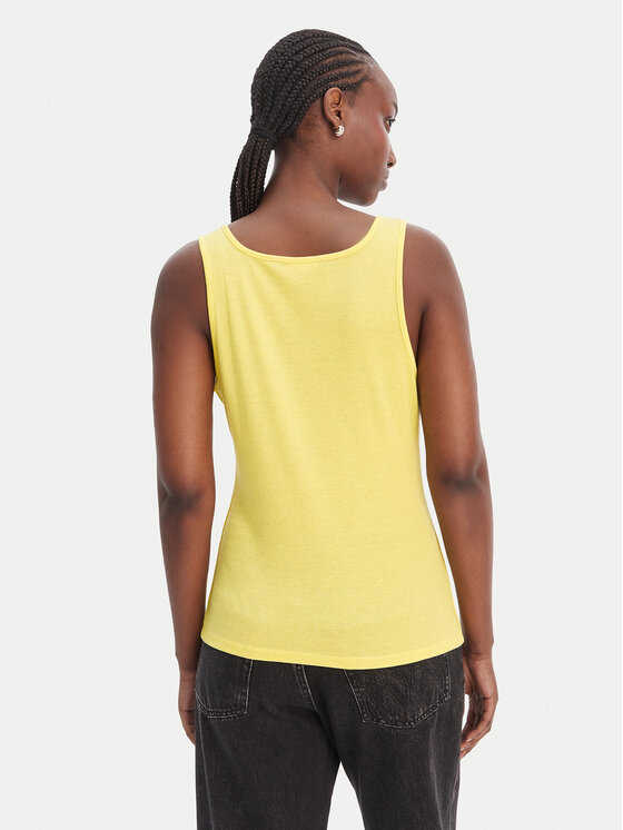 Liu Jo Sport Liu Jo Sport Top TA6173 J3845 Amarillo Regular Fit