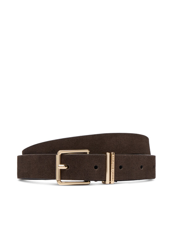 Tommy Hilfiger Pasek Tommy Hilfiger Th Square 2.5 Nb AW0AW19143 Czarny