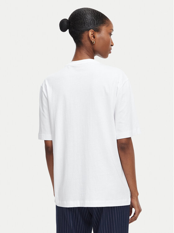 HUGO HUGO Camiseta Dashire_5 50566678 Blanco Relaxed Fit