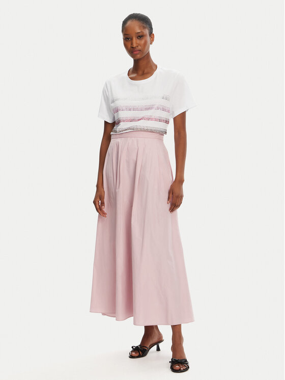 Marella Marella Футболка Foglia 2515971042 Білий Regular Fit
