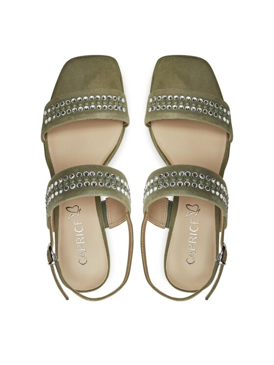 Caprice Sandały Caprice 9-28315-42 Khaki