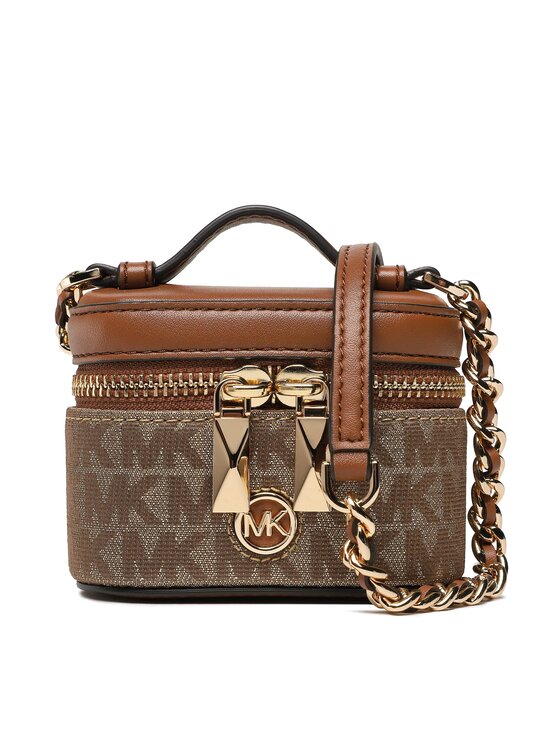 MICHAEL Michael Kors Kabelka MICHAEL Michael Kors Mk Charm 34F2G0KC0Q Hnědá