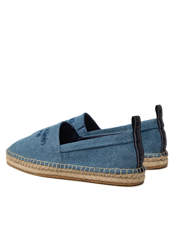 Calvin Klein Jeans Espadrilky Calvin Klein Jeans Espadrille 2 YM0YM00376 Tmavomodrá