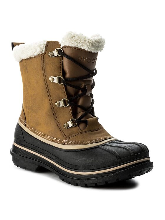 Crocs Stivali da neve Crocs Allcast II Boot M 203394 Marrone
