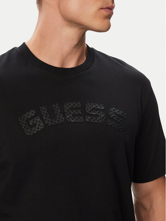 Guess Guess Majica Z6BI04 K6534 Črna Regular Fit