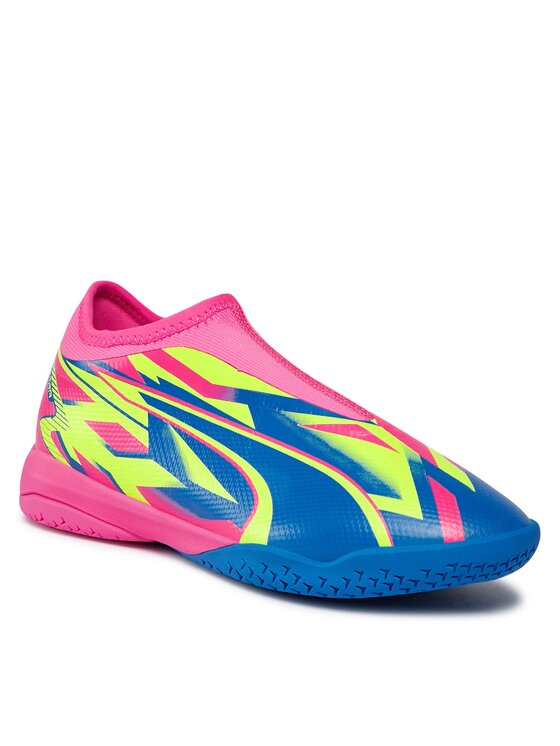 Puma Čevlji za nagomet Puma Ultra Match Ll Energy It+Mid Jr 107557 01 Roza