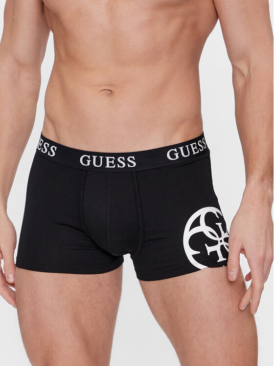 Guess Guess Комплект боксерів Placed Logo U4RG04 K6YW0 Чорний