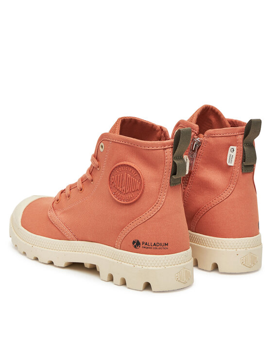 Palladium Outdoorová obuv Palladium Pampa Hi Zip Organic 79101-666-M Oranžová