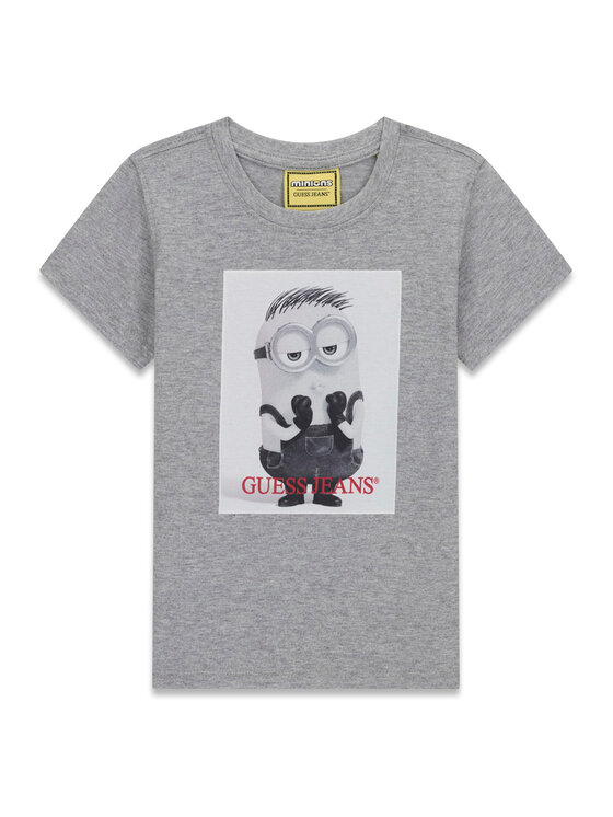 Guess Jeans Guess Jeans Футболка N6YI27 K6651 Сірий Regular Fit