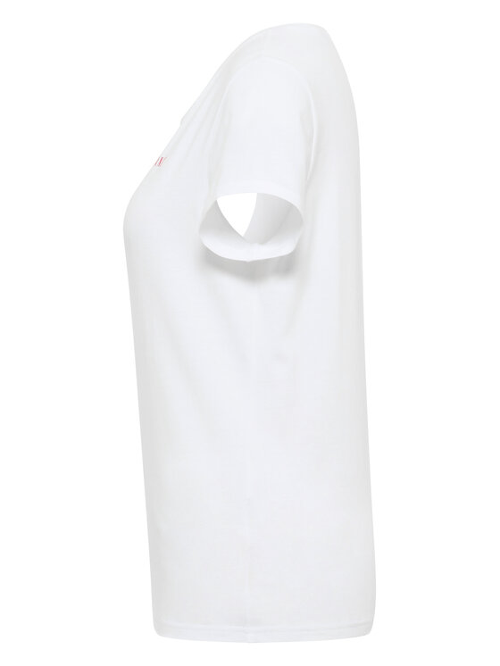 Mustang Mustang Camiseta Alma 1016748 Blanco Regular Fit