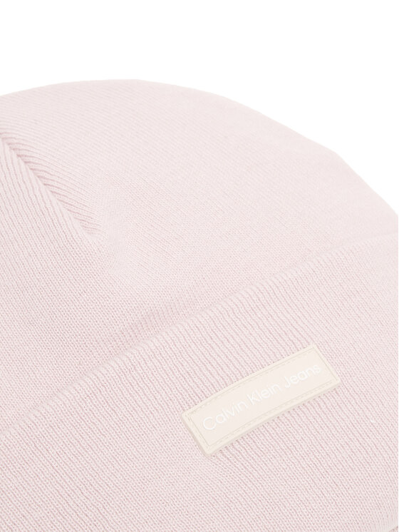 Calvin Klein Шапка Calvin Klein Inst Patch Beanie K60K612322 Розов
