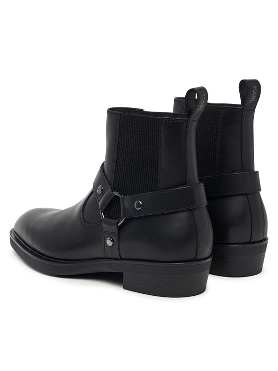 KARL LAGERFELD Bokacsizma KARL LAGERFELD KL12646A Fekete