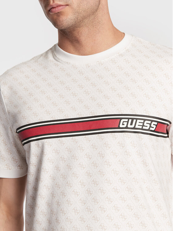 Guess Guess Футболка Jamey Z2BI09 J1314 Білий Regular Fit