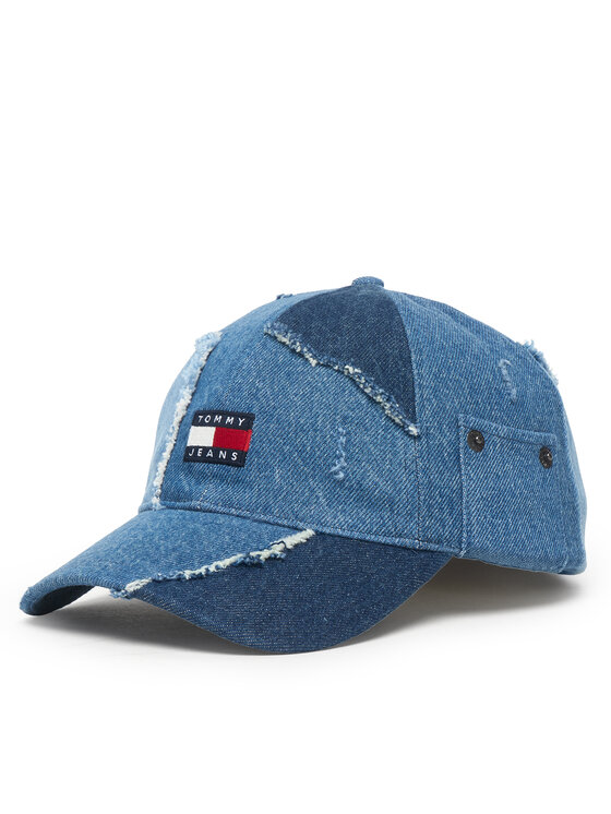 Tommy Jeans Kšiltovka Tommy Jeans AM0AM14195 Modrá
