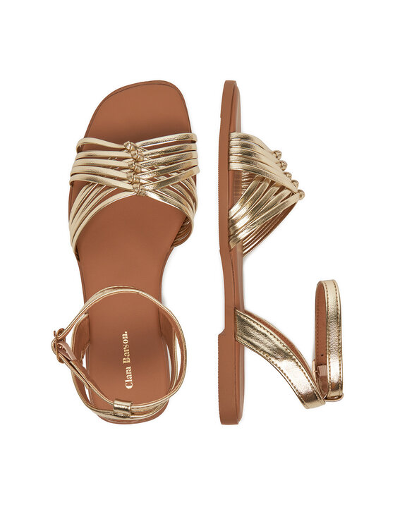 Clara Barson Босоніжки Clara Barson WS24006-01 Золотий