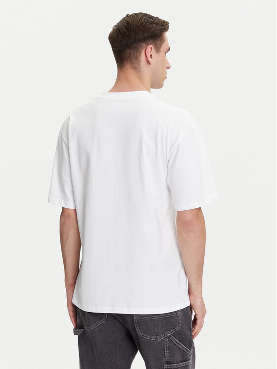 Karl Kani Karl Kani T-Shirt Varsity Palm PD00005336 Λευκό Relaxed Fit