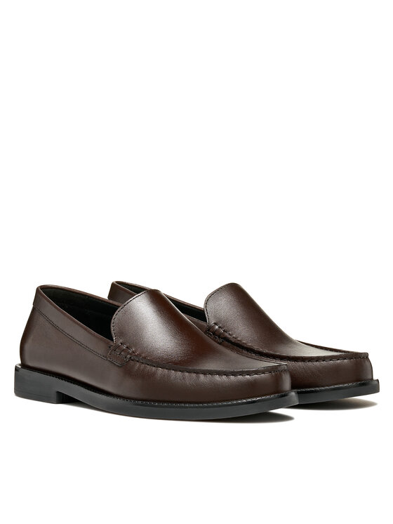 Geox Mocasines Geox U Recanati U65HVA 00043 C6010 Marrón oscuro