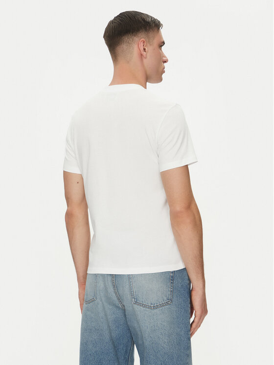 AMI Paris AMI Paris T-Shirt BFUTS035.724 Λευκό Regular Fit
