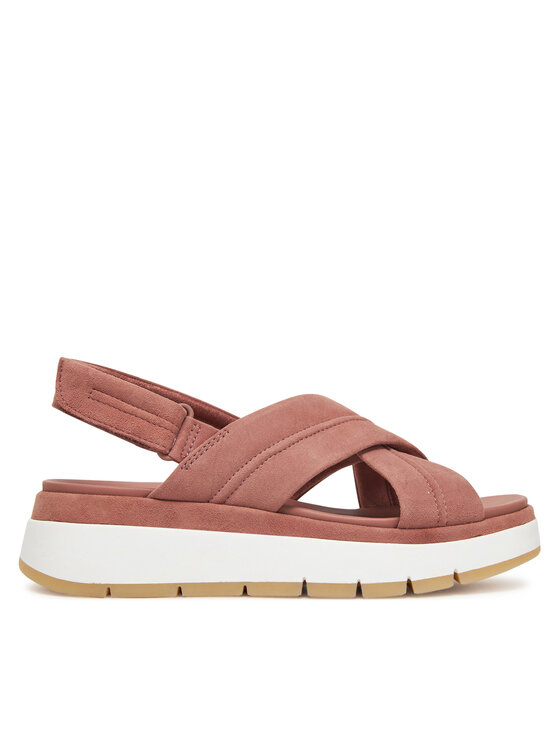 Clarks Босоніжки Clarks Tuscan Cross 26181471 Рожевий