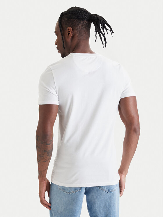 Guess Guess Camiseta U6GM01 K6YW1 Blanco Regular Fit