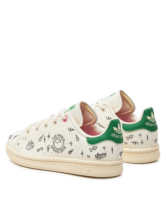 adidas Снікерcи adidas Stan Smith C GY1790 Кремовий