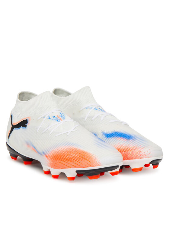 Puma Čevlji za nagomet Puma Future 8 Pro Fg/Ag 108588 01 Bela