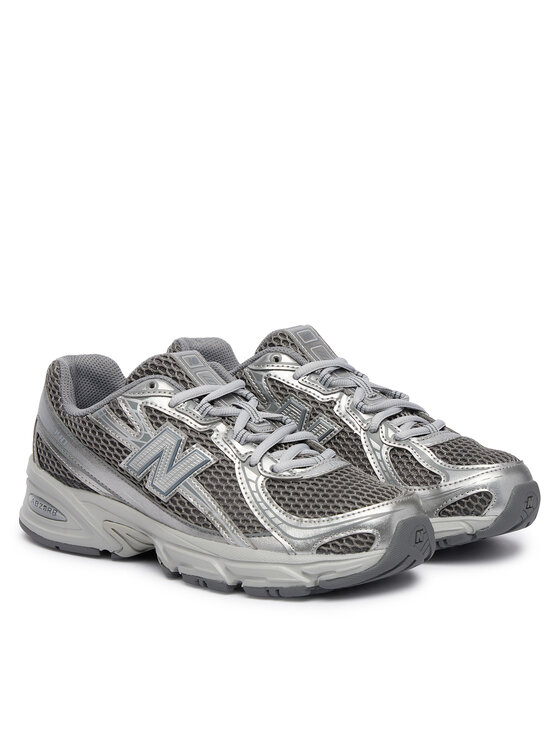 New Balance Sneakersy New Balance GR740MG Srebrny