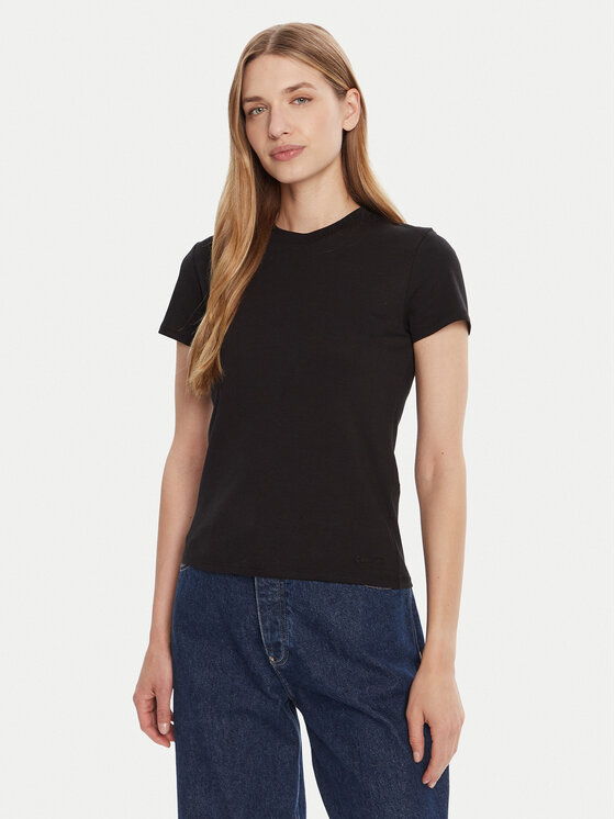 Calvin Klein Calvin Klein Camiseta LV044C216G Negro Regular Fit