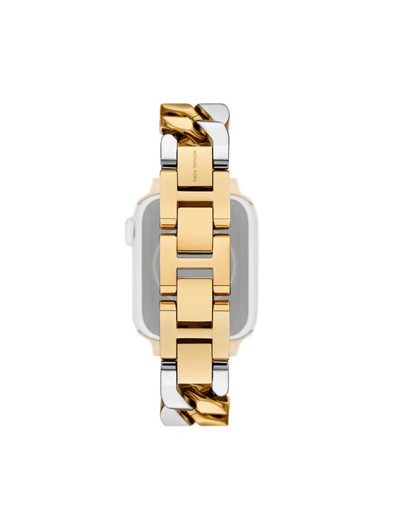 Michael Kors Ανταλλακτικό λουράκι Apple Watch Michael Kors MKS8072E Ασημί