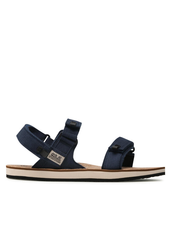 Jack Wolfskin Sandály Jack Wolfskin Ecostride 2 Sandal M 4051781 Tmavomodrá