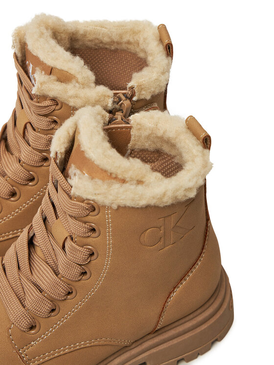 Calvin Klein Jeans Turistická obuv Calvin Klein Jeans V3A5-81020-1628 M Béžová