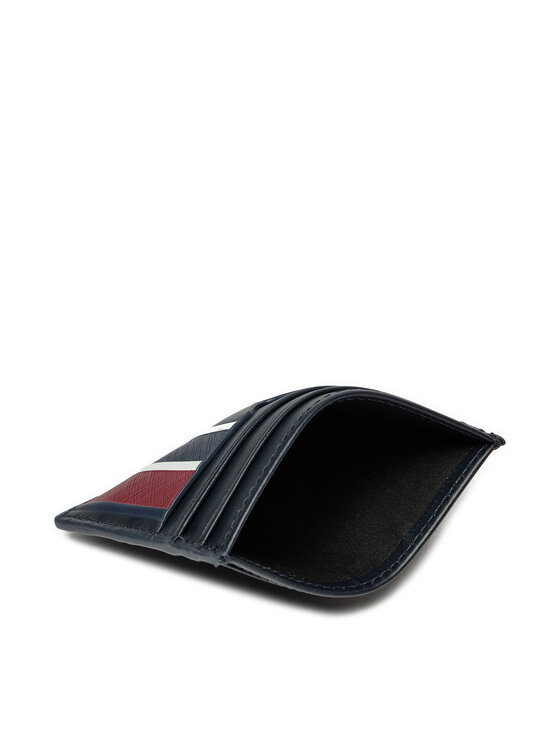 Tommy Hilfiger Etui pentru carduri Tommy Hilfiger Th Corp Cc Holder AM0AM12780 Bleumarin