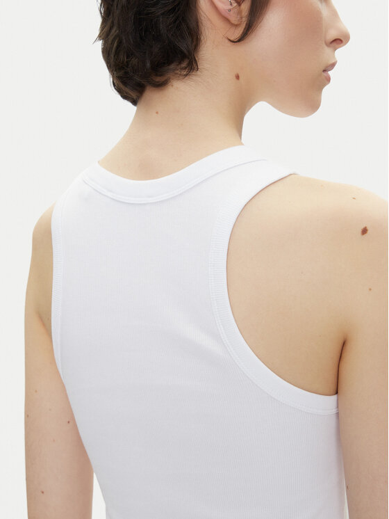 Pepe Jeans Pepe Jeans Top Marian PL506035 Bijela Slim Fit
