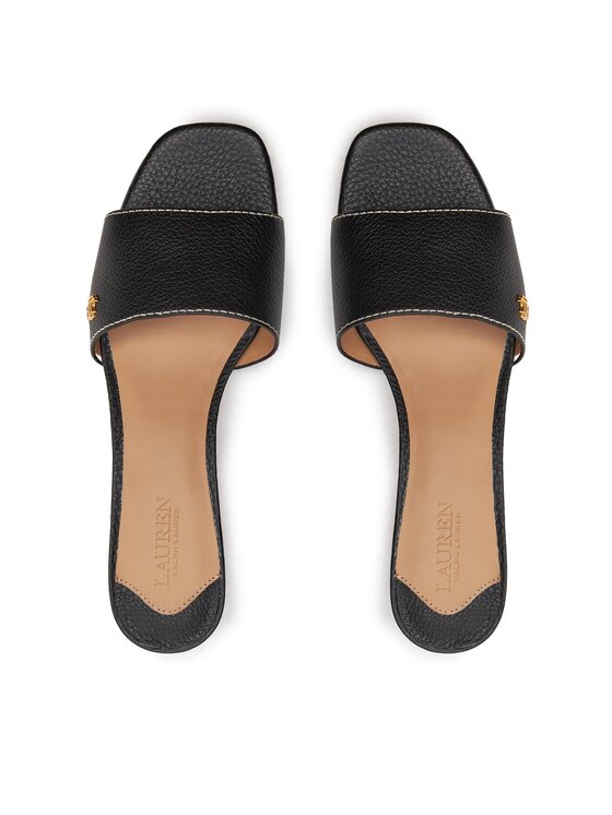 LAUREN RALPH LAUREN Чехли Lauren Ralph Lauren 802925259001 Черен